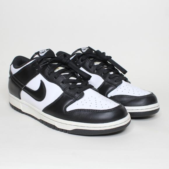Nike Dunk Low White Black Panda Shoes Men's Size 9.5 DD1391-100 - Picture 1 of 8